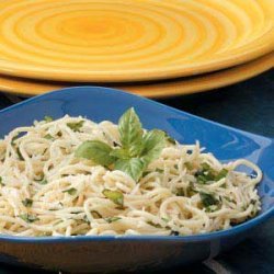 Parmesan Basil Spaghetti recipe
