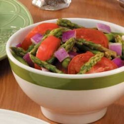 Spring Asparagus Tomato Salad recipe