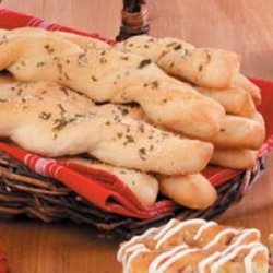 Italian Bread Twists recipe