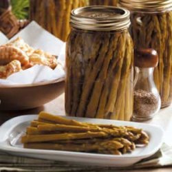 Sweet Pickled Asparagus recipe
