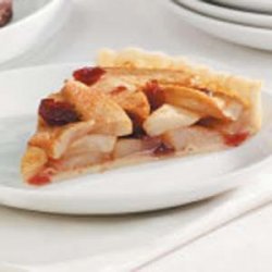 Cranberry Pear Tart recipe