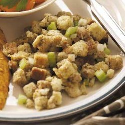 Microwaved Poultry Dressing recipe