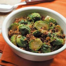 Crumb-Covered Sprouts recipe