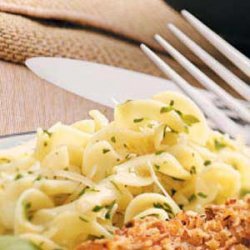 Parmesan Herbed Noodles recipe