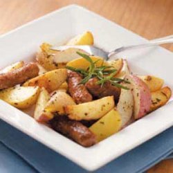 Rosemary Potatoes with Sausage recipe