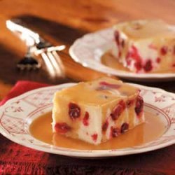 Saucy Cranberry Cake recipe