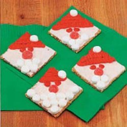 Graham Cracker Santas recipe