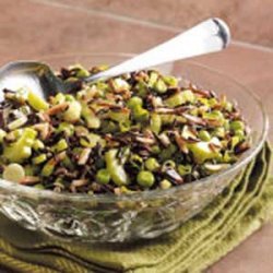 Nutty Wild Rice Salad recipe