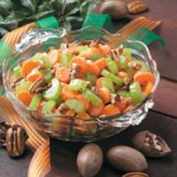 Carrots 'n' Celery with Pecans recipe