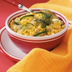 Lemon Corn and Zucchini recipe