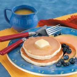 Pancakes with Orange Syrup recipe