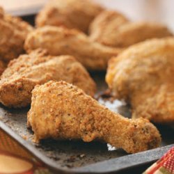 Crusted Baked Chicken recipe