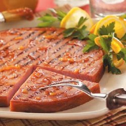 Orange Barbecued Ham recipe