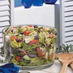Greek Tossed Salad recipe