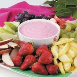 Raspberry Fruit Dip recipe