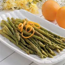 Asparagus with Orange Butter recipe