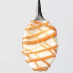 Caramel-Drizzled Spoons recipe