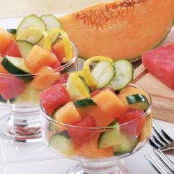 Cucumber Melon Salad recipe