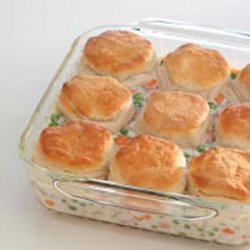 Turkey Biscuit Pot Pie recipe