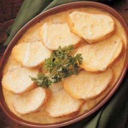 Cheesy Onion Casserole recipe