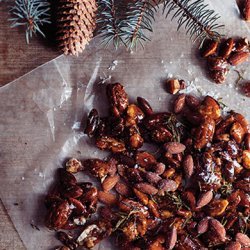 Candied Nuts with Smoked Almonds recipe