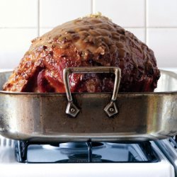 Easter Ham with Golden Breadcrumbs and Madeira Sauce recipe