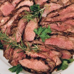 Grilled Leg of Lamb with Rosemary, Garlic, and Mustard recipe