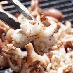 Char-Grilled Squid in Sherry Marinade recipe
