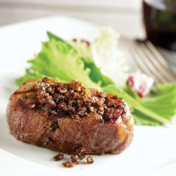 Planked Beef Fillets with Porcini Slather recipe