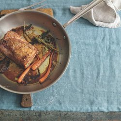 Roasted Pork with Sage, Rosemary, and Garlic recipe