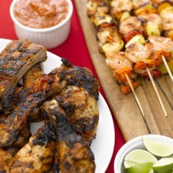 Brother David's Grilled Chicken & Ribs recipe