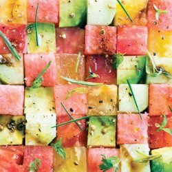 Tomato and Watermelon Salad recipe