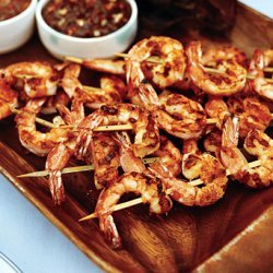 Grilled Shrimp with Spicy Tamarind Dipping Sauce recipe