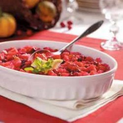 Scalloped Cranberries recipe