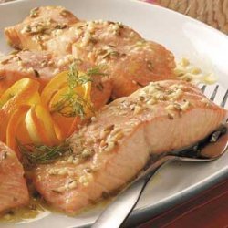 Savory Orange Salmon recipe