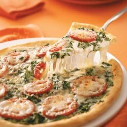 Spinach Pizza recipe