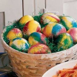 Tie-Dyed Easter Eggs recipe