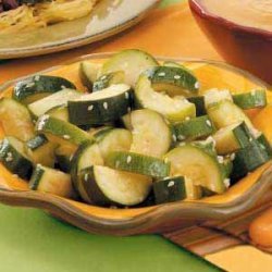 Sesame Steamed Zucchini recipe