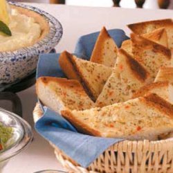 Herbed Bread Slices recipe