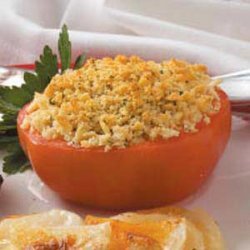 Crumb-Topped Baked Tomatoes recipe