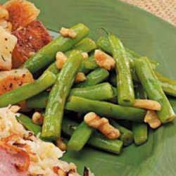 Green Beans with Walnuts recipe
