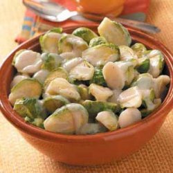 Sprouts with Water Chestnuts recipe