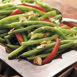 Green Beans with Red Pepper recipe