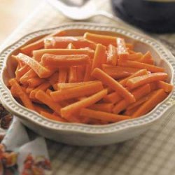 Glazed Julienned Carrots recipe