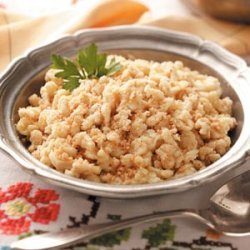 Crumb-Coated Spaetzle recipe