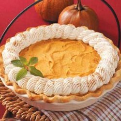 Fluffy Pumpkin Pie recipe