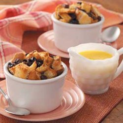 Bread Pudding with Butter Sauce recipe