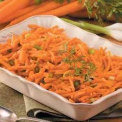 Baked Shredded Carrots recipe