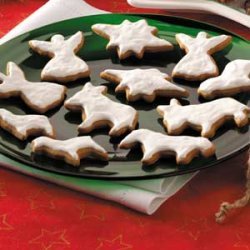 Nativity Molasses Cookies recipe