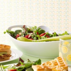 Mixed Greens with Strawberries recipe